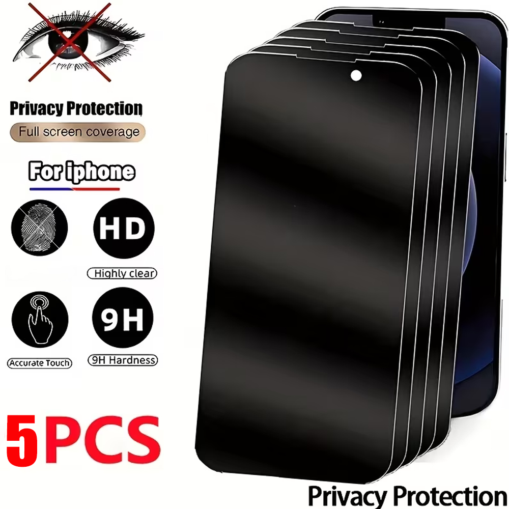 1-5PCS Anti-Spy Privacy Temper - Anti Peek Privacy Tempered Glass review and price