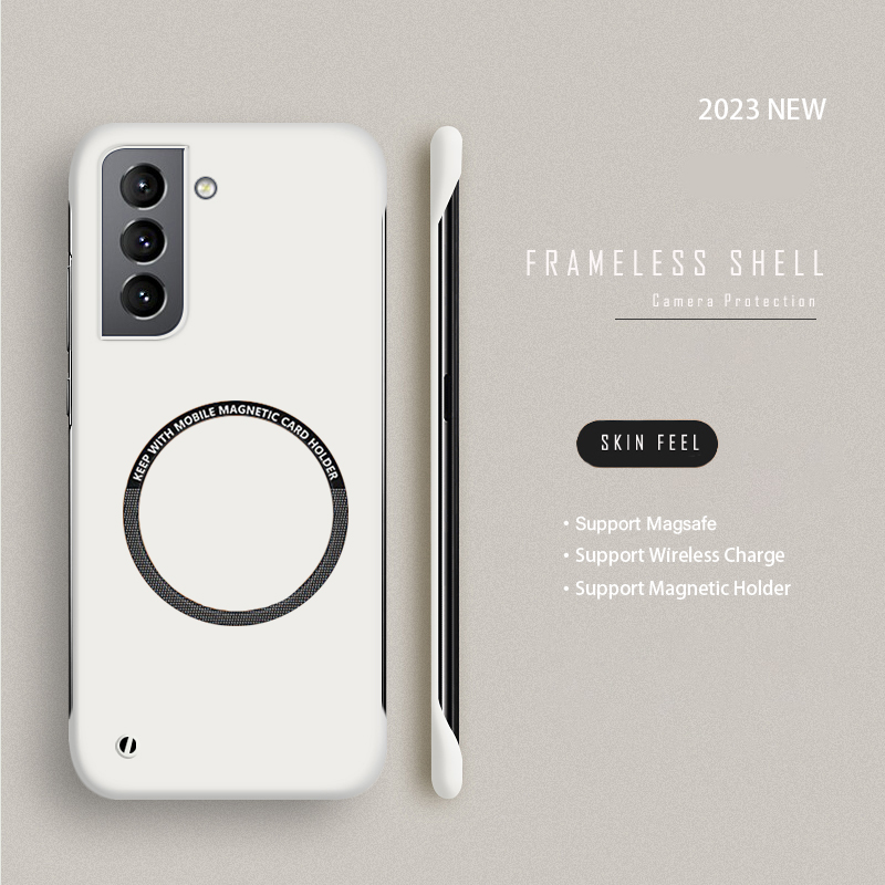 Hard PC Frameless Magnetic Pho - Ultra Thin Frameless Phone Cover review and price