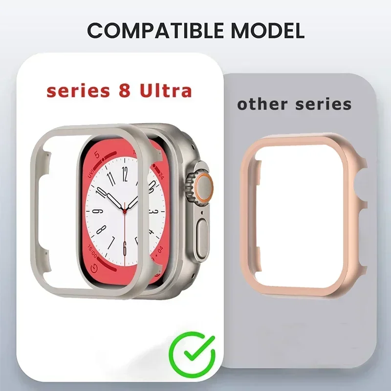Metal Cover for Apple Watch Se - Metal Bumper Aluminum Frame Case review and price