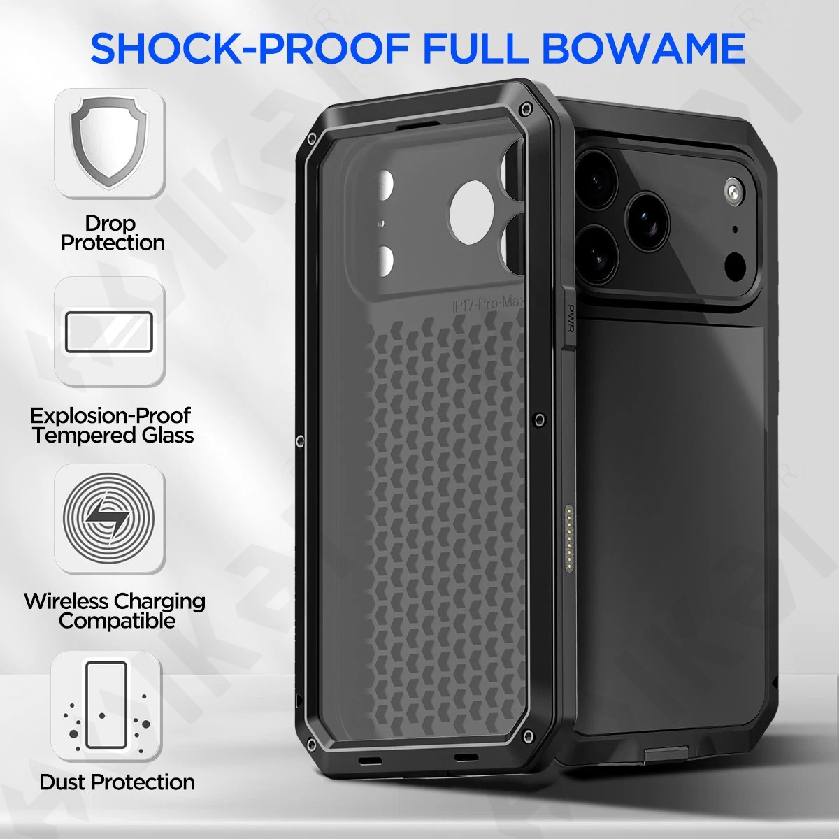 Suitable Case for IPhone 18 Pr - Heavy Duty 360 Full Body Protective Case review and price