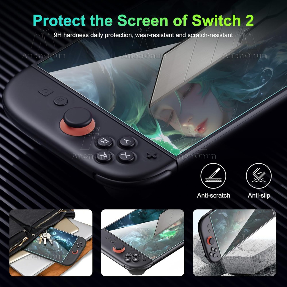 Switch 2 Anti-Blue Light Scree - Matte Anti Glare Screen Protector review and price