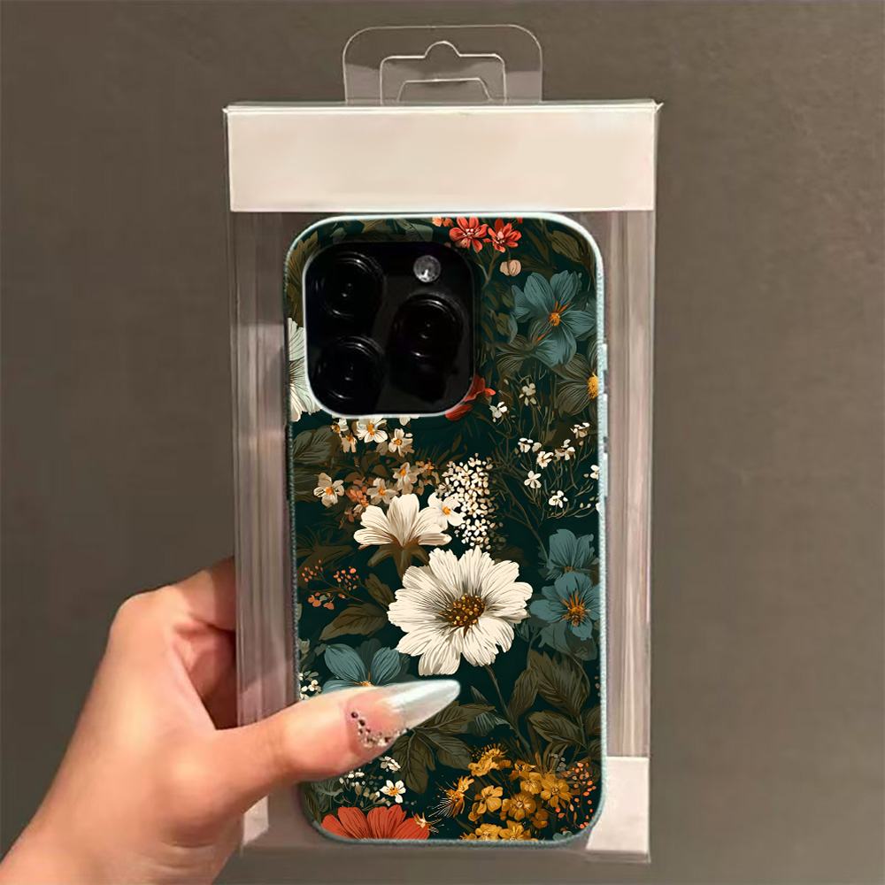 Vintage Floral Dark Pattern Vi - Vintage Floral Pattern Soft Case review and price