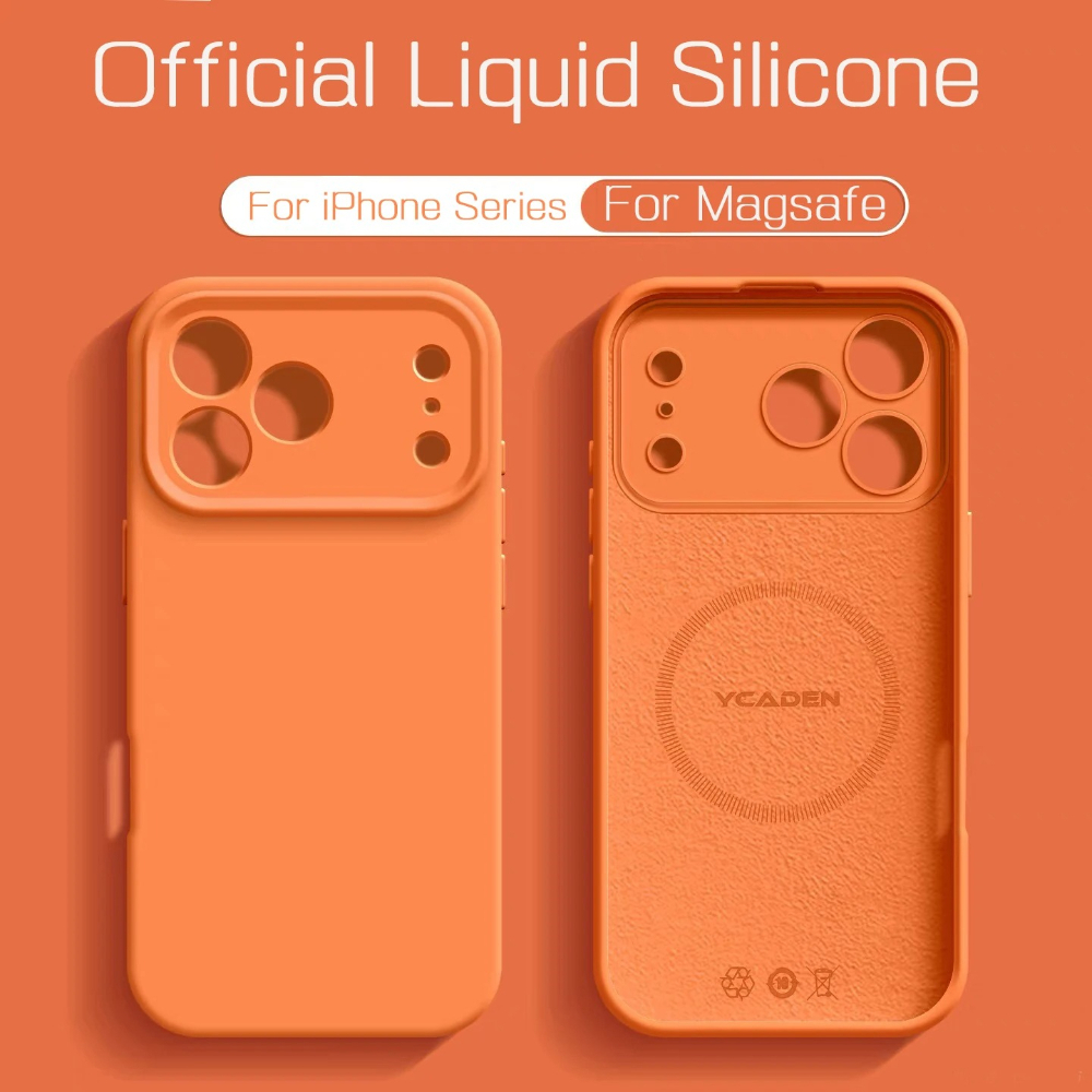 Fashion Macaron Color Skin Fee - Liquid Silicone Magnetic Phone Case review and price