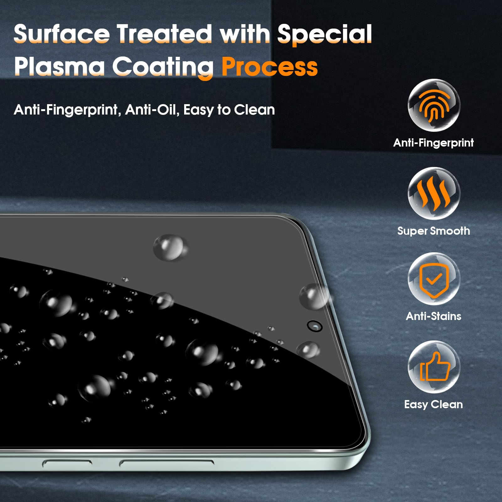 Anti Spy Screen Protector For  - Anti Spy Privacy Glass Case review and price