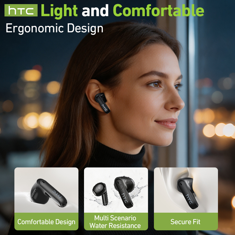 hTC Wireless Gaming Earbuds LC - Earphones review and price
