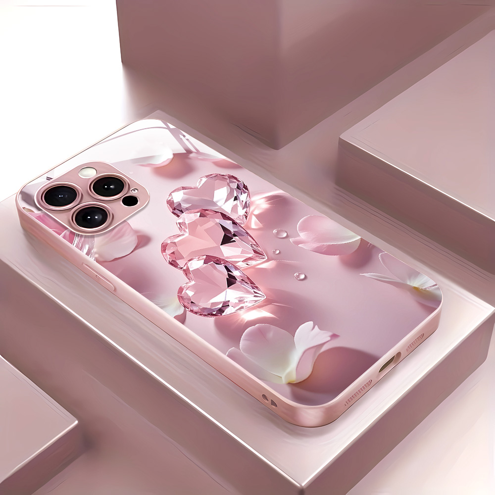 Pink Butterfly Tempered Glass  - Screen Protectors review and price